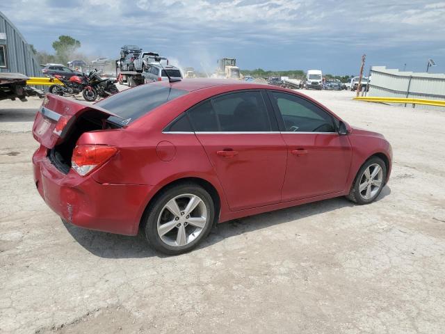 1G1PE5SB9E7407365 - 2014 CHEVROLET CRUZE LT RED photo 3