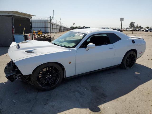2C3CDZFJ5MH599537 - 2021 DODGE CHALLENGER R/T SCAT PACK WHITE photo 1