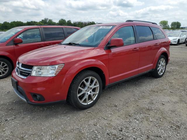 3C4PDDBG0CT224638 - 2012 DODGE JOURNEY SXT RED photo 1