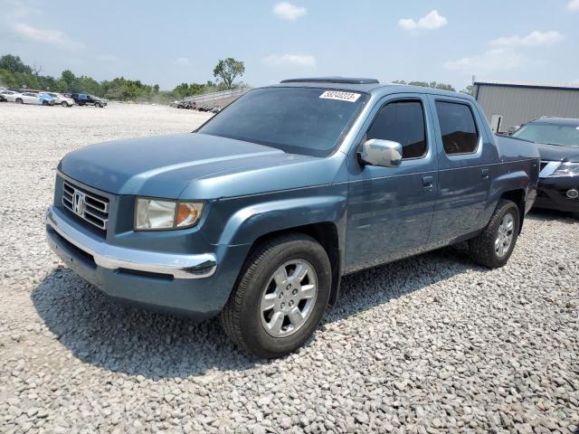 2HJYK16516H526935 - 2006 HONDA RIDGELINE RTL BLUE photo 1