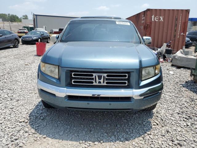 2HJYK16516H526935 - 2006 HONDA RIDGELINE RTL BLUE photo 5