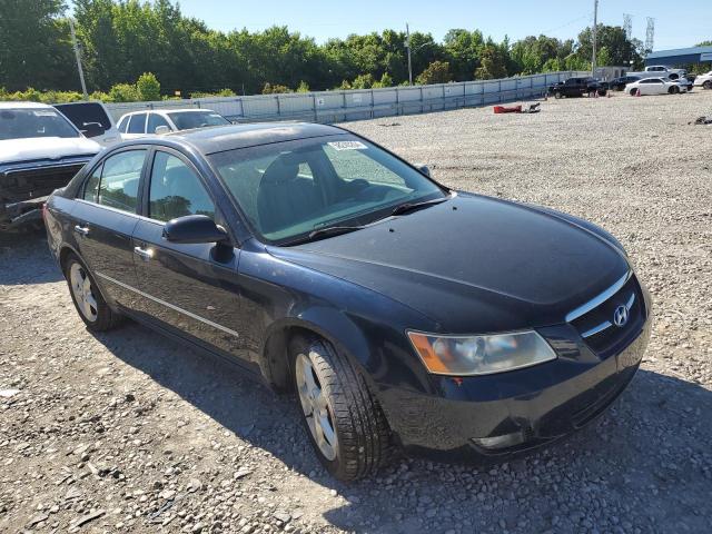 5NPEU46C28H367984 - 2008 HYUNDAI SONATA SE BLUE photo 4