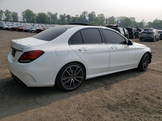 55SWF6EB4KU307874 - 2019 MERCEDES-BENZ C 43 AMG WHITE photo 3