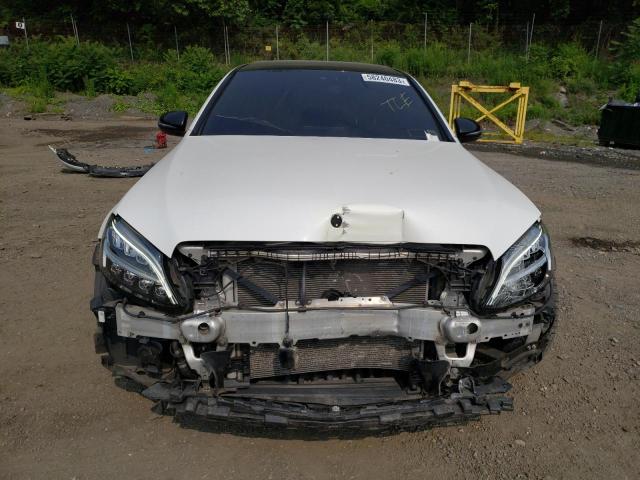 55SWF6EB4KU307874 - 2019 MERCEDES-BENZ C 43 AMG WHITE photo 5