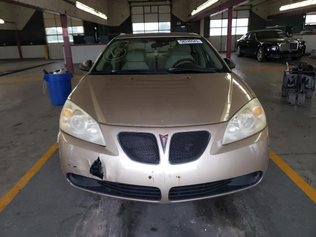 1G2ZF58B274209272 - 2007 PONTIAC G6 VALUE LEADER GOLD photo 5