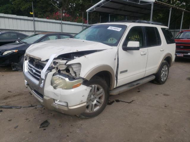 1FMEU74858UB10819 - 2008 FORD EXPLORER E WHITE photo 2