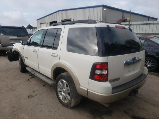 1FMEU74858UB10819 - 2008 FORD EXPLORER E WHITE photo 3