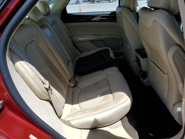 3LN6L2G98DR813539 - 2013 LINCOLN MKZ RED photo 10