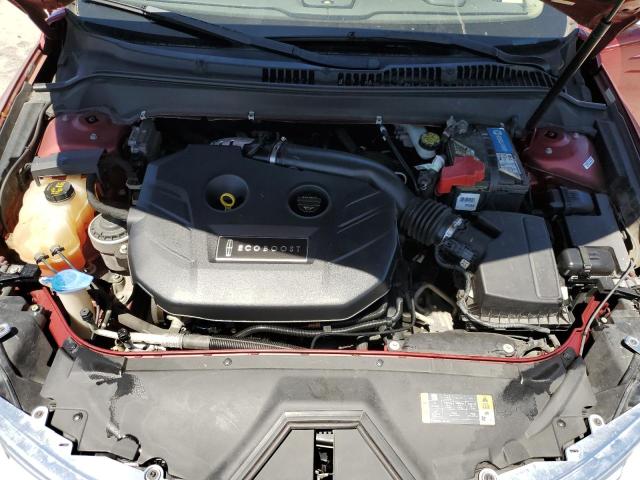 3LN6L2G98DR813539 - 2013 LINCOLN MKZ RED photo 11