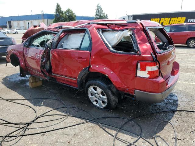 1FMDK02187GA24772 - 2007 FORD FREESTYLE SEL RED photo 2