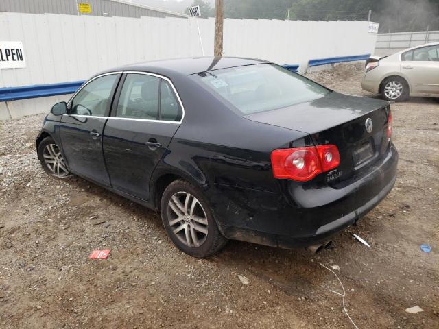 3VWRF71K06M794662 - 2006 VOLKSWAGEN JETTA 2.5 BLACK photo 2