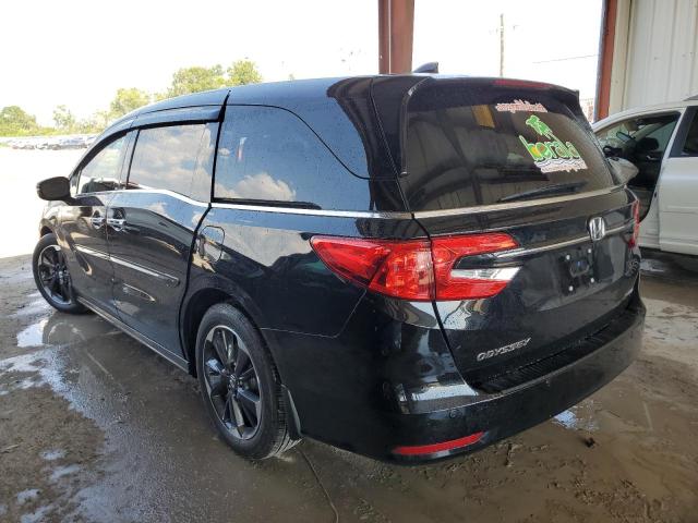 5FNRL6H91PB054312 - 2023 HONDA ODYSSEY ELITE أسود صورة 2