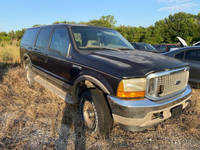 1FMNU43S3YED72909 - 2000 FORD EXCURSION LIMITED BLUE photo 1