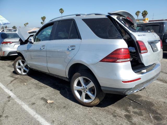 4JGDA5HB8HA936256 - 2017 MERCEDES-BENZ GLE 350 4MATIC SILVER photo 2