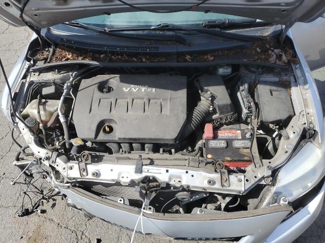 1NXBU40E39Z062686 - 2009 TOYOTA COROLLA BASE SILVER photo 11