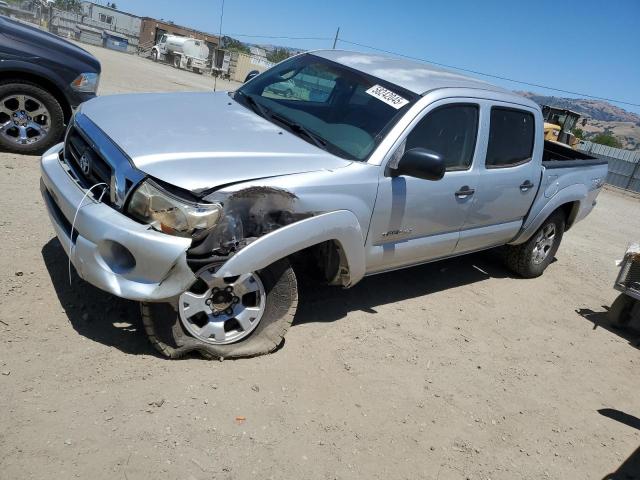 5TEJU62N96Z201330 - 2006 TOYOTA TACOMA DOUBLE CAB PRERUNNER SILVER photo 1