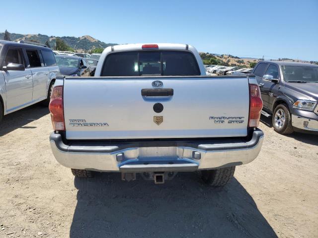 5TEJU62N96Z201330 - 2006 TOYOTA TACOMA DOUBLE CAB PRERUNNER SILVER photo 6