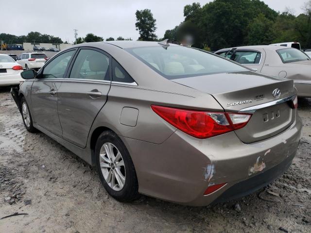 5NPEB4AC0EH918986 - 2014 HYUNDAI SONATA GLS SILVER photo 3