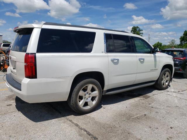 1GNSKHKC7GR140018 - 2016 CHEVROLET SUBURBAN K1500 LT WHITE photo 3