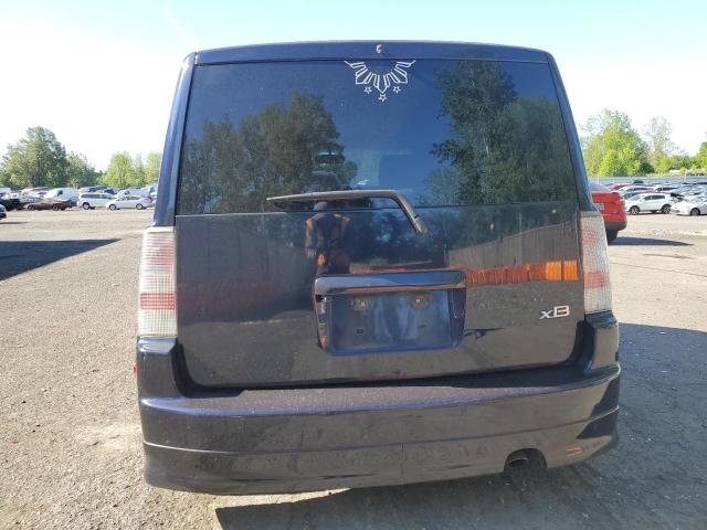 JTLKT324964110178 - 2006 TOYOTA SCION XB BLUE photo 6