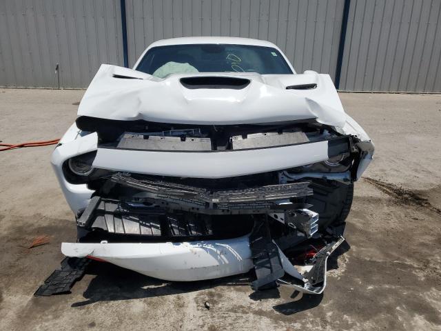 2C3CDZFJ5NH214950 - 2022 DODGE CHALLENGER R/T SCAT PACK WHITE photo 5