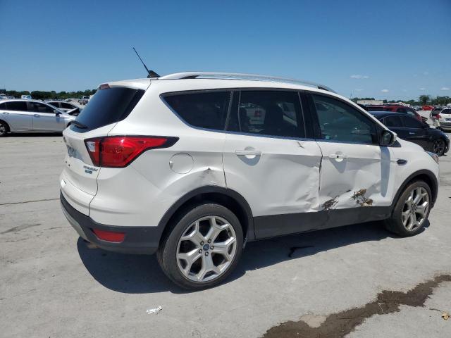1FMCU9J97KUB73668 - 2019 FORD ESCAPE TITANIUM WHITE photo 3