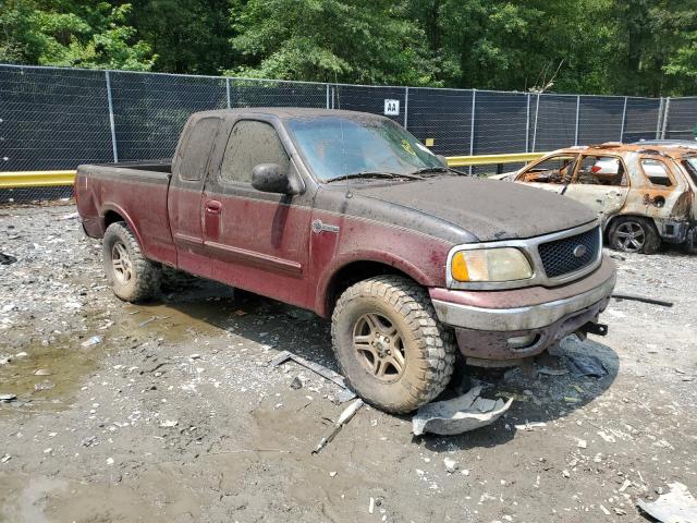 1FTRX18W33NB11456 - 2003 FORD F-150 BURGUNDY photo 4