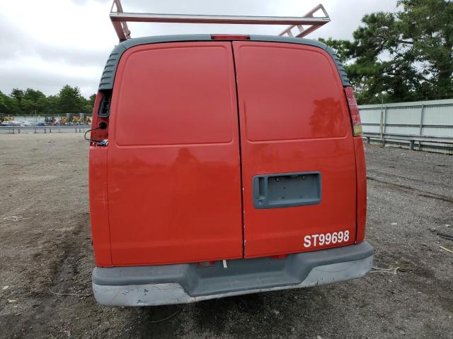 1GTHG39R921175698 - 2002 GMC SAVANA G3500 RED photo 6