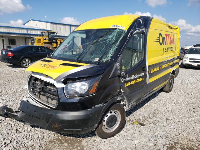 1FTYR2CM1KKA76207 - 2019 FORD TRANSIT T-250 YELLOW photo 2