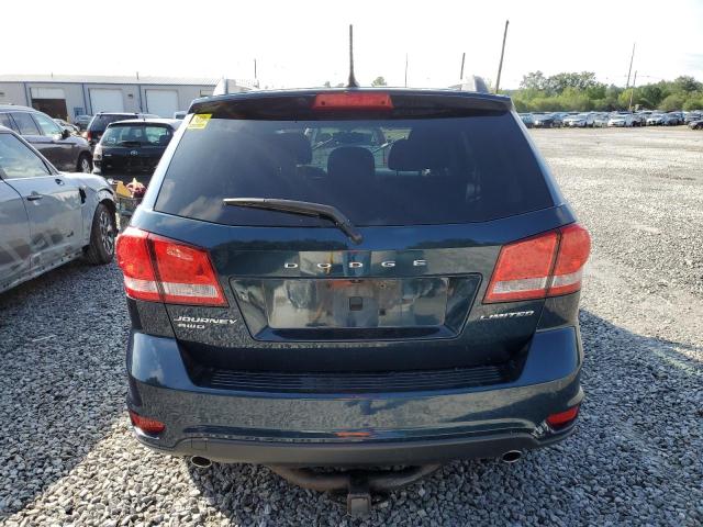 3C4PDDDG2ET265269 - 2014 DODGE JOURNEY LIMITED BLUE photo 6