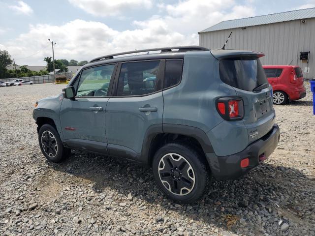 ZACCJBCB4HPF23448 - 2017 JEEP RENEGADE TRAILHAWK GRAY photo 2