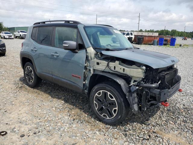ZACCJBCB4HPF23448 - 2017 JEEP RENEGADE TRAILHAWK GRAY photo 4
