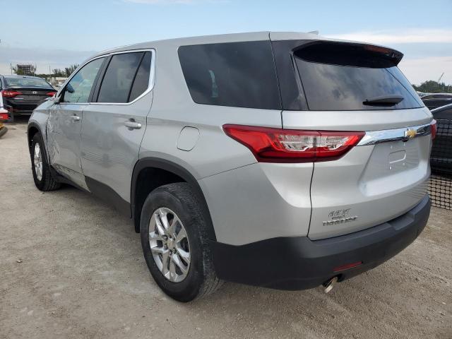 1GNERFKWXLJ313661 - 2020 CHEVROLET TRAVERSE LS SILVER photo 2