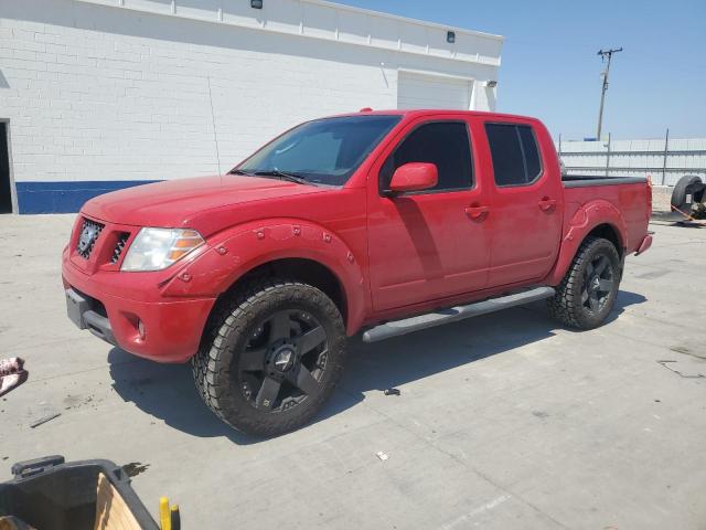 1N6AD0EV5AC419410 - 2010 NISSAN FRONTIER CREW CAB SE RED photo 1