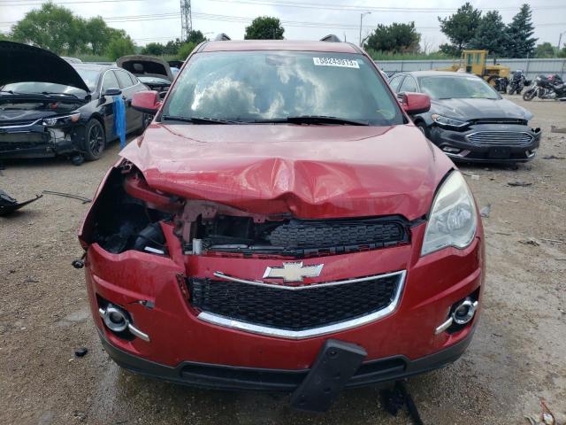 2GNFLGEK6F6373328 - 2015 CHEVROLET EQUINOX LT RED photo 5