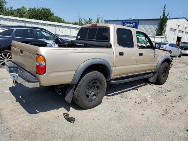 5TEGM92N32Z055996 - 2002 TOYOTA TACOMA DOUBLE CAB PRERUNNER GOLD photo 3