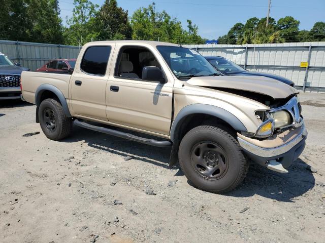 5TEGM92N32Z055996 - 2002 TOYOTA TACOMA DOUBLE CAB PRERUNNER GOLD photo 4