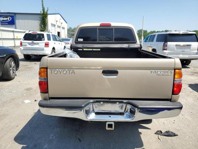 5TEGM92N32Z055996 - 2002 TOYOTA TACOMA DOUBLE CAB PRERUNNER GOLD photo 6