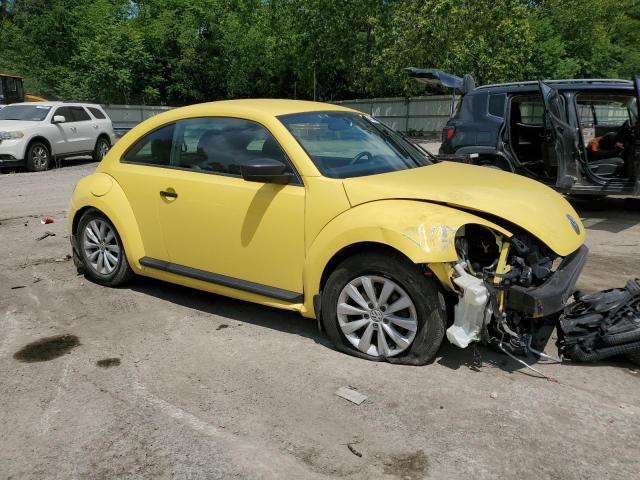 3VWF17AT7FM653288 - 2015 VOLKSWAGEN BEETLE 1.8T YELLOW photo 4