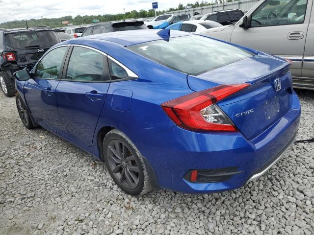 19XFC1F7XKE016065 - 2019 HONDA CIVIC EXL Mavi foto 2