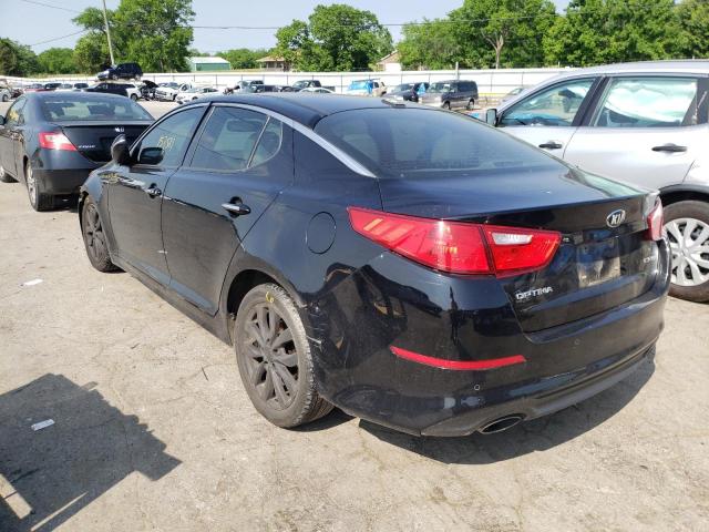 5XXGN4A74EG269269 - 2014 KIA OPTIMA EX BLACK photo 3