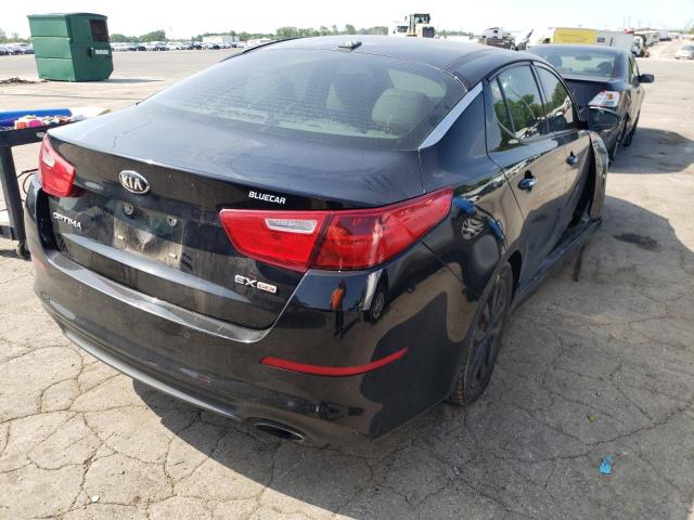 5XXGN4A74EG269269 - 2014 KIA OPTIMA EX BLACK photo 4