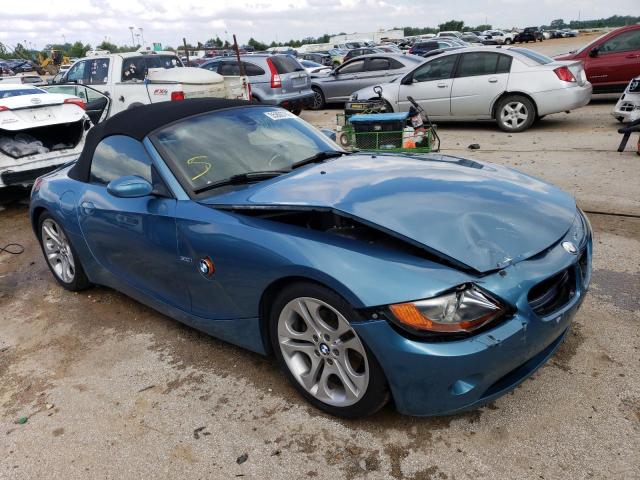 4USBT53413LU04952 - 2003 BMW Z4 3.0 BLUE photo 4