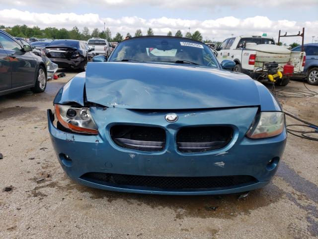 4USBT53413LU04952 - 2003 BMW Z4 3.0 BLUE photo 5