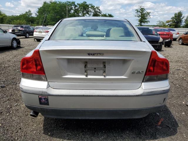 YV1RS59VX42360720 - 2004 VOLVO S60 2.5T SILVER photo 6