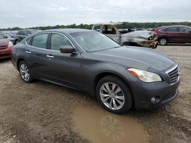 JN1BY1AR4CM391397 - 2012 INFINITI M37 X GRAY photo 4