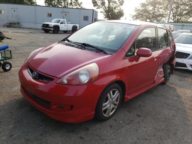JHMGD38637S048618 - 2007 HONDA FIT S 红色 照片 1