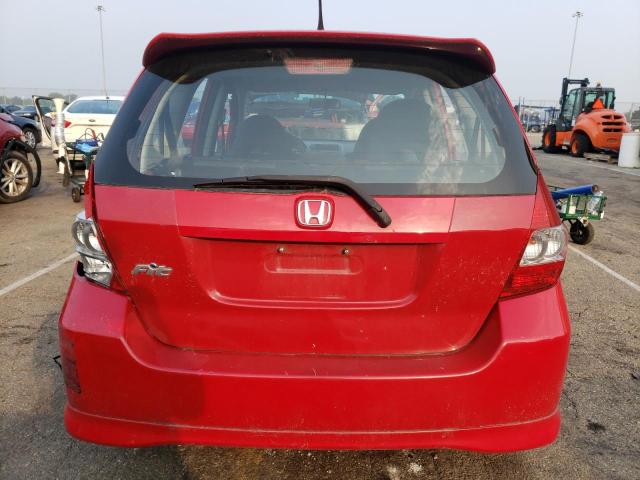 JHMGD38637S048618 - 2007 HONDA FIT S 红色 照片 6