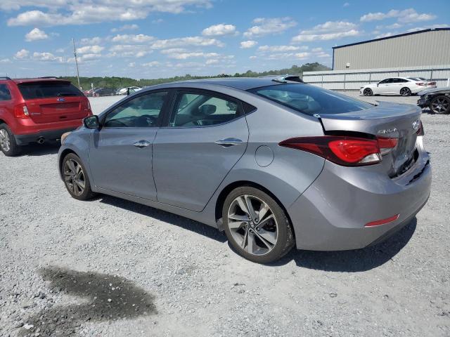 KMHDH4AE6EU084798 - 2014 HYUNDAI ELANTRA SE GRAY photo 2