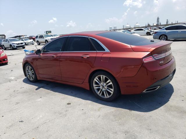 3LN6L2J95ER832947 - 2014 LINCOLN MKZ RED photo 2